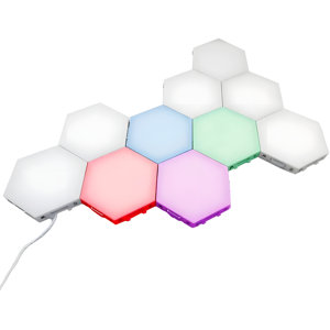 Bright Autism Tap-Tap Sensory Lights - 6pc Colorful Triangular Touch Lights For Kids